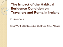 The Impact of the Habitual Residence Condition on