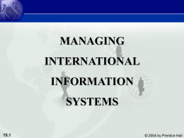 11. Building Information Systems