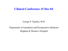 Clinical Conference 15 Dec 04