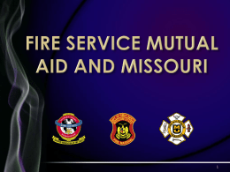 MUTUAL AID - Missouri Association of Fire Chiefs