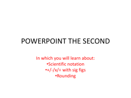 POWERPOINT THE SECOND