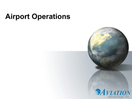 Airport Operations - Aviation Advantage