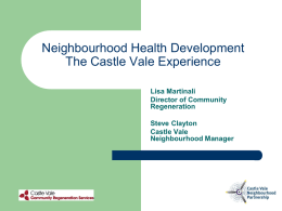 Making Castle Vale an even better place to live