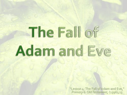 The Fall of Adam and Eve