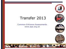 Transfer 2011 - Ballyclare High