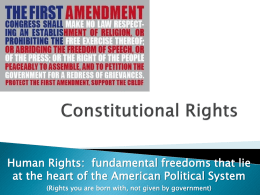 Constitutional Rights - North Mason School District / Homepage