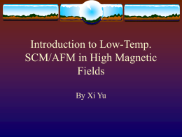 Low Temperature SCM/AFM