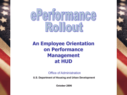What is the ePerformance Roll Out?