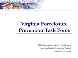 Foreclosure Task Force