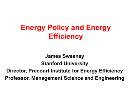 Economic Issues of Energy Efficiency 2006 American