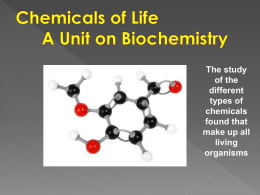 Chemicals of Life
