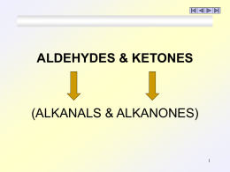 aldehydes