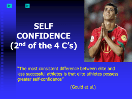 Self Confidence - PB Gateway Homepage
