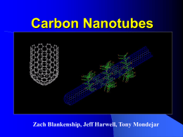 Carbon Nanotubes - The University of Oklahoma Department