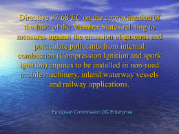 Directive 97/88/EC on the approximation of the laws of the