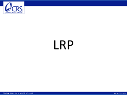 LRP…What is it?