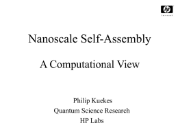 Self-assembly using Ramanujan Graphs