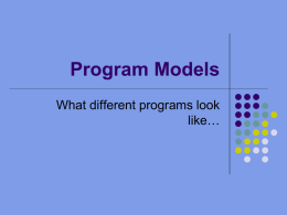 Program Models - Colegio Nueva Granada