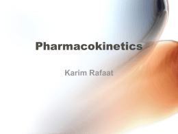 General Principles of Pharmacology