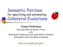 Semantic patches