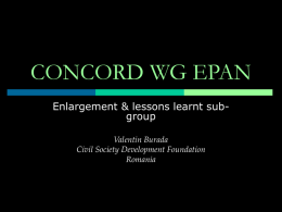 CONCORD WG EPAN