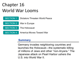 Chapter 16 World War Looms - Welcome to American Studies