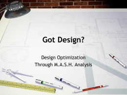 Got Design? - The Center for Innovation in Engineering and