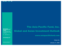 Notre Dame - Asia Pacific Fund, Inc. (The)