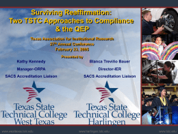 Surviving Reaffirmation: Two TSTC Approaches to Compliance