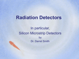 Radiation Detectors - Embry–Riddle Aeronautical University