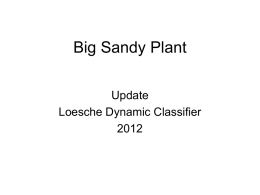 Big Sandy Plant