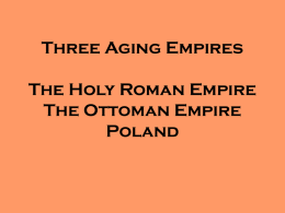 Three Aging Empires - Sprague High School