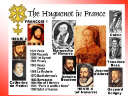 French Wars of Religion 1562-1598