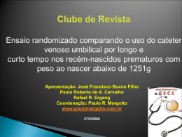 Clube de Revista - Paulo Roberto Margotto