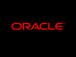 Gartner Day - Oracle Software Downloads