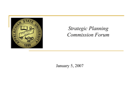 Planning Commission Forum, 5Jan07