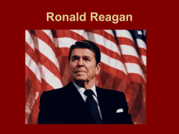 Ronald Reagan - Broken Arrow Public Schools