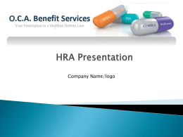 HRA Presentation