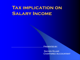 Salaries - Chartered Accountants,