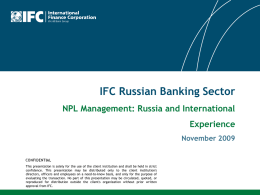 IFC Russia Capitalization Fund
