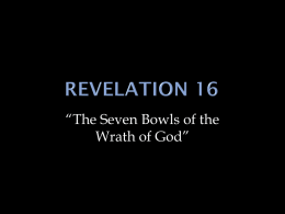 Revelation 6 - God's Character