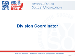Hey Coach! - American Youth Soccer Organization