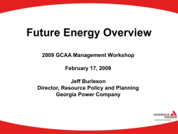 Future Energy Overview