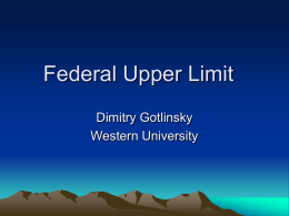 Federal Upper Limit - Pro Pharma Pharmaceutical