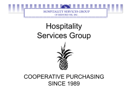 Hospitality Services Group