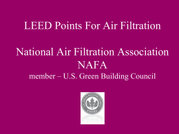 NAFA Filter Education