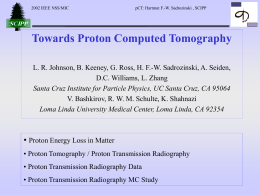 GLAST Proposal Review - Santa Cruz Institute for Particle