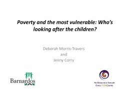 Poverty and the most vulnerable: Who’s looking after the
