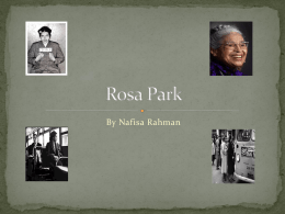 Rosa Park - Dynamic Citizens