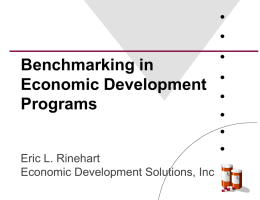 bnchmrk - Economic Development - E-D